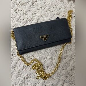 Prada long wallet